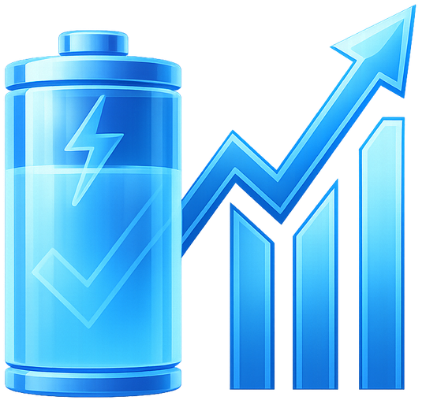 Batterie ≥ 85 %